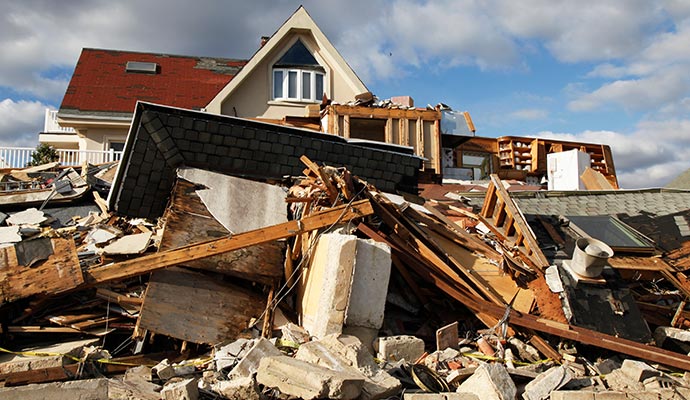 Hurricane Damage Cleanup and Restoration