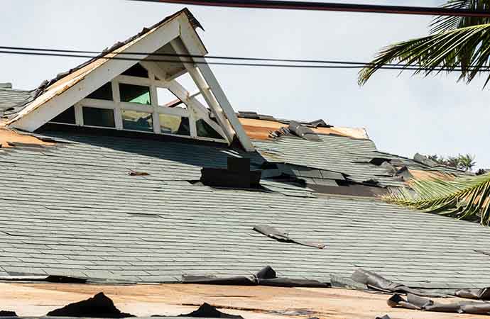 Wind Damage Restoration Services